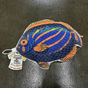 Something's Fishy Shirt Mens One Size White Butterflyfish Novelty Graphic Tee